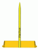 Flat Foot Model Rocket Kit from Sunward Flat Foot Model Rocket Kit from Sunward
