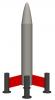 Mercury Lander Jr Model Rocket Kit from Sunward Mercury Lander Jr Model Rocket Kit from Sunward