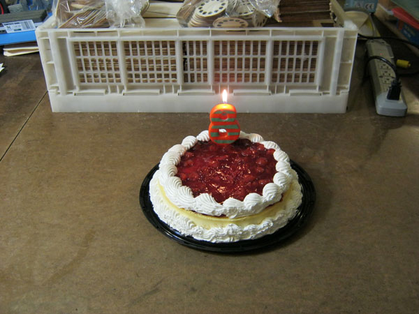Our 8th Anniversary Cake